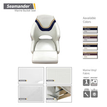 Load image into Gallery viewer, Seamander Captain Bucket Seat,Sport Flip Up Seats,Ivory,Gray 4 Colors Available
