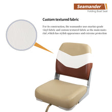 Load image into Gallery viewer, Seamander A Pair of New Low Back Folding Boat Seats (2 seats)
