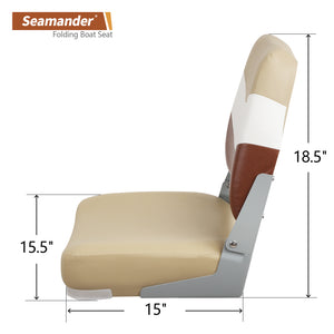 Seamander A Pair of New Low Back Folding Boat Seats (2 seats)