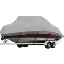 Load image into Gallery viewer, Seamander Elite Boat Cover,Universal Fit For Jon boat,Runabout Boat , V-Hull&amp;Tri-Hull Fishing Ski Pro-Style Bass Boats,etc
