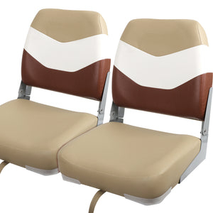 Seamander A Pair of New Low Back Folding Boat Seats (2 seats)