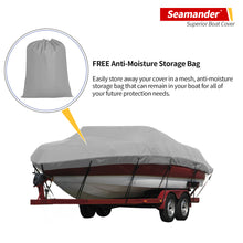 Load image into Gallery viewer, Seamander Elite Boat Cover,Universal Fit For Jon boat,Runabout Boat , V-Hull&amp;Tri-Hull Fishing Ski Pro-Style Bass Boats,etc
